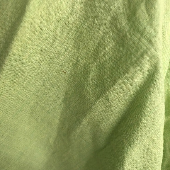 Fabindia Blouse sz M Womens Green And Gold - Picture 7 of 9